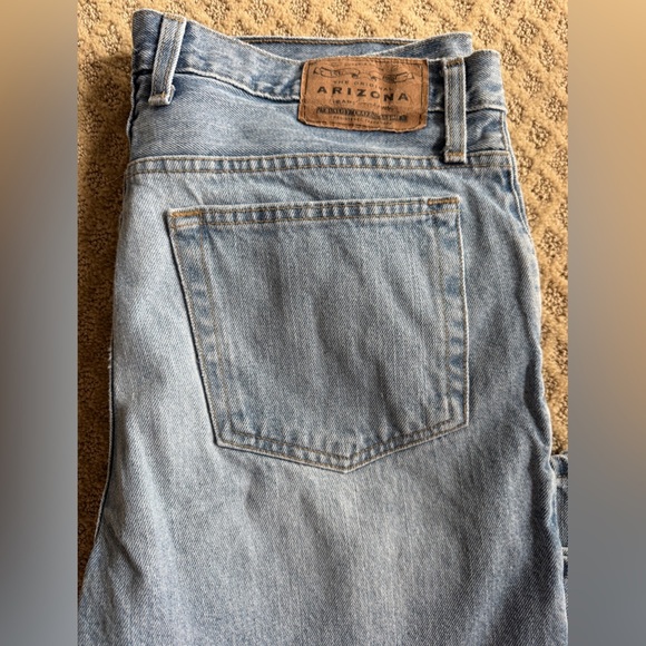 90s Classic Arizona Jeans Men's Boot Cut Cotton Casual Blue Denim 36*34 - Picture 4 of 7